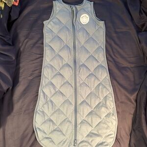 Dreamland baby quilted Sleeveless Sleep sack in Blue